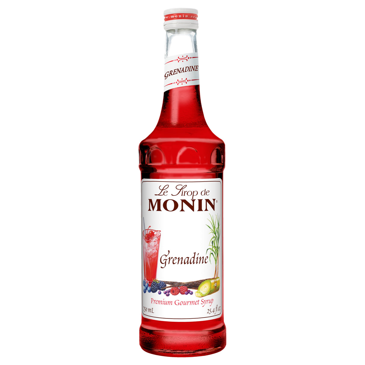Beverage Syrup, Grenadine, Glass,12 - 750 ML