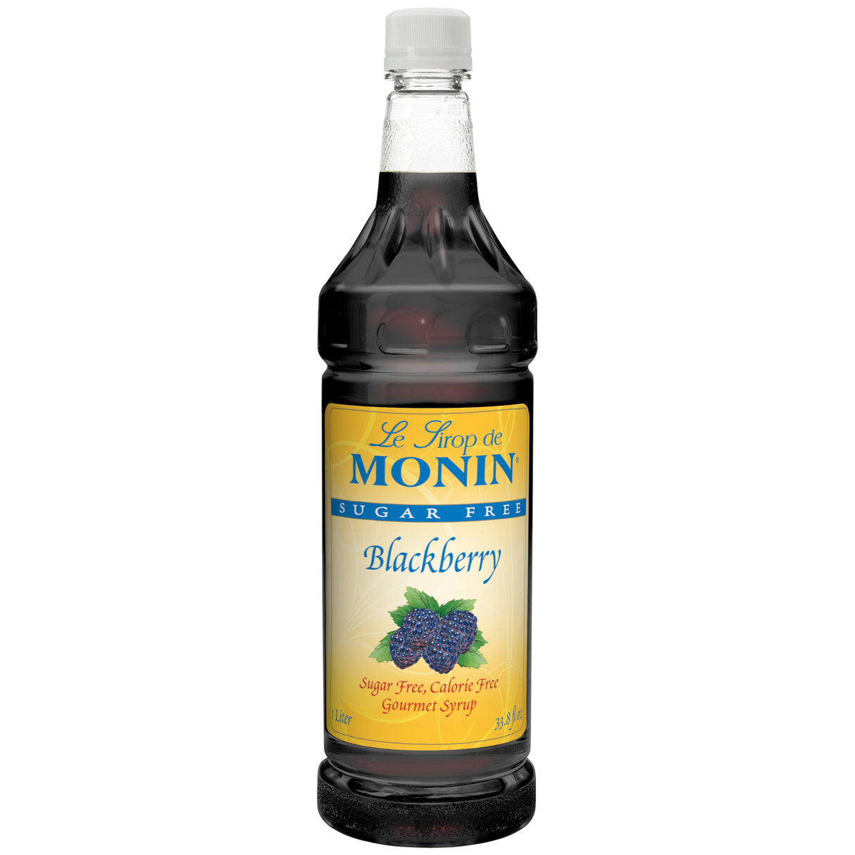 Beverage Syrup, Blackberry, Sugar-Free, Plastic,4 - 1 LITER