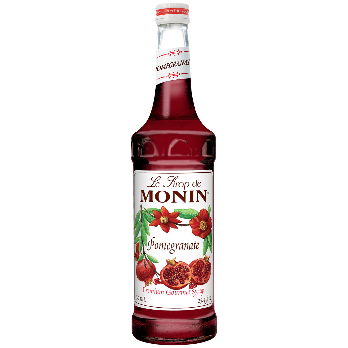 Beverage Syrup, Pomegranate, Glass,12 - 750 ML