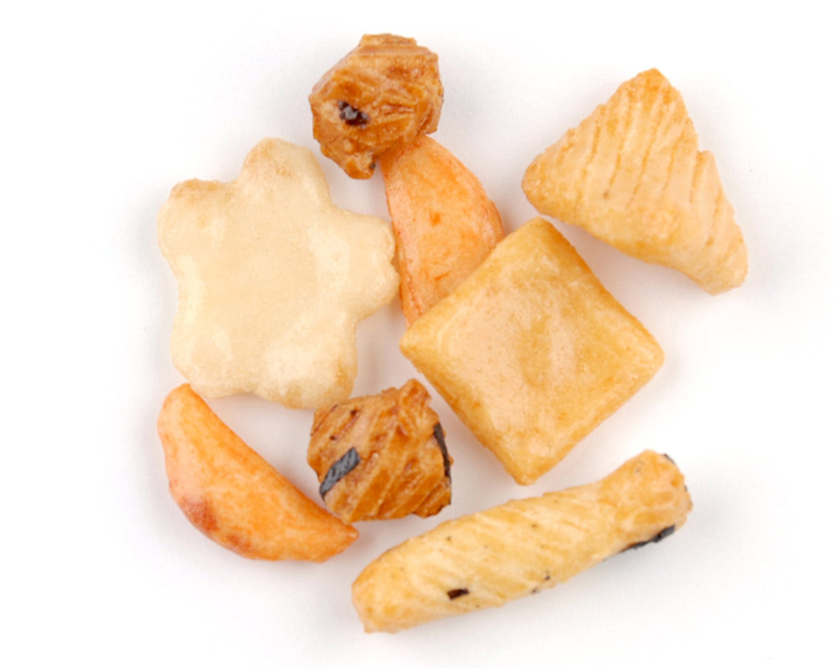 Rice Crackers, Seaweed & Sesame Seed,1 - 3 POUND