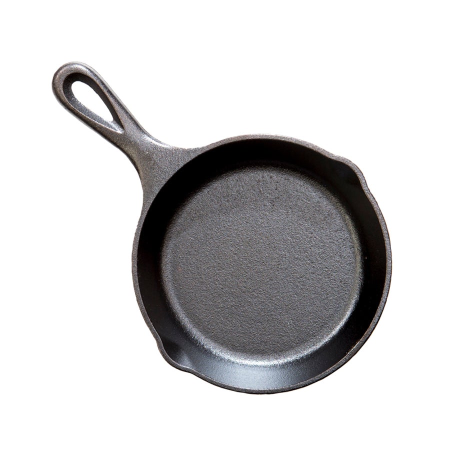 Skillets, 6.5 Inch, Pre-Seasoned, Cast Iron, Heat-Enhanced,6 - 1 EACH