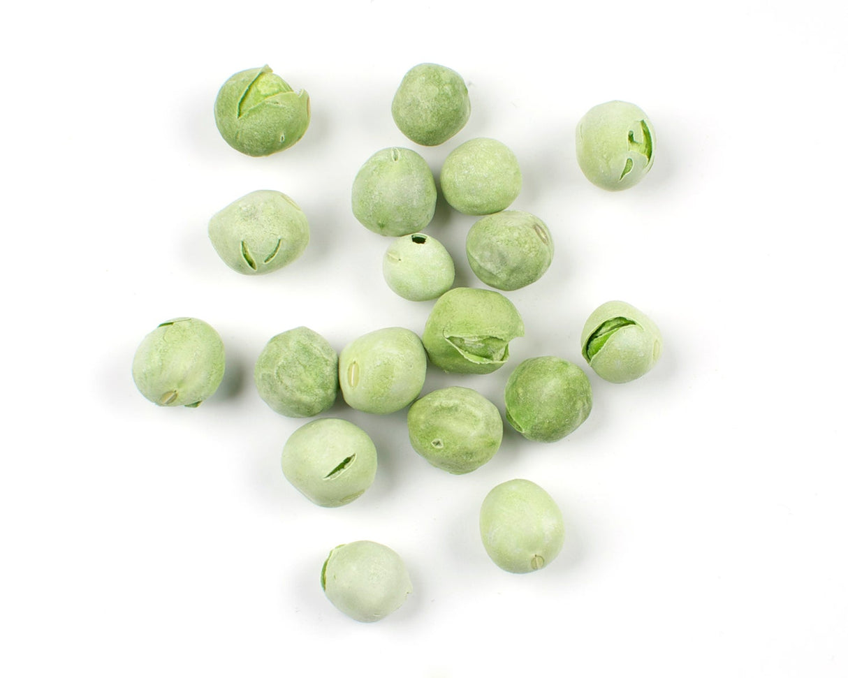 Peas, Green Bell, Whole, Freeze-Dried,1 - 3 POUND