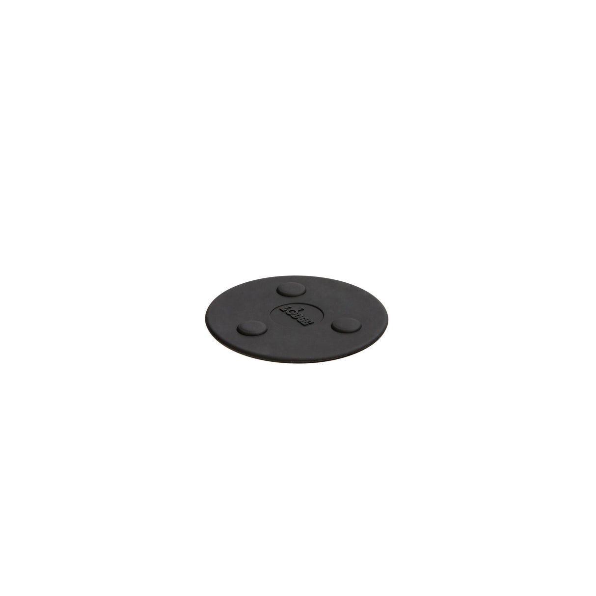 Trivets, 5.75 Indch, Round, Black, Silicone, Magnetic,6 - 1 COUNT