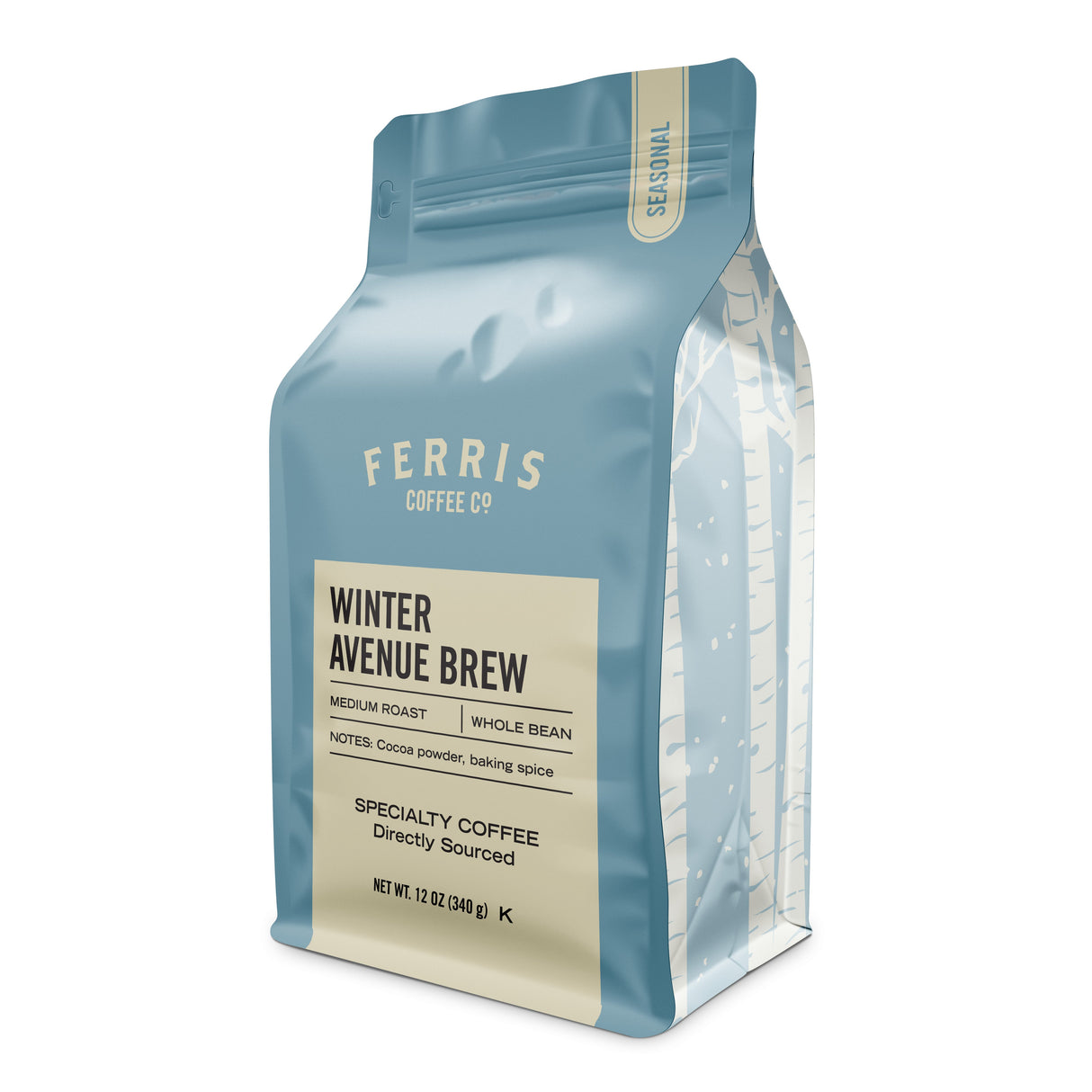 Coffee, Ground, Winter Avenue, Medium Roast,6 - 12 OUNCE