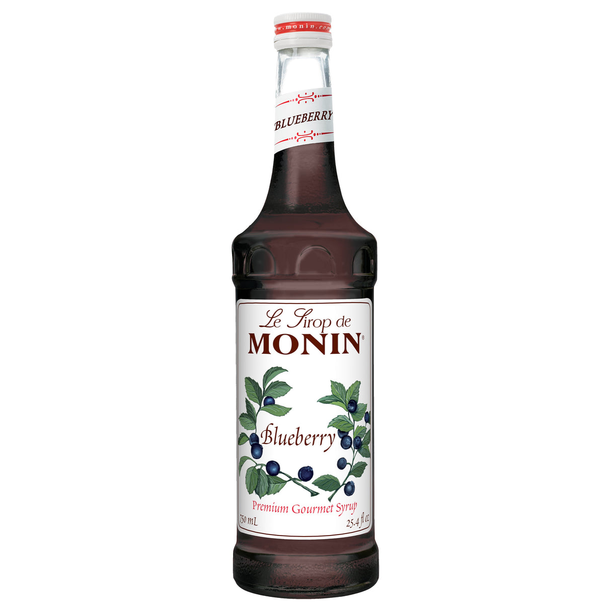 Beverage Syrup, Blueberry, Glass,12 - 750 ML