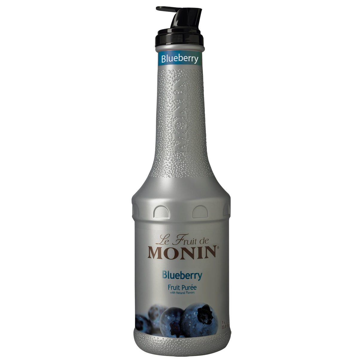 Beverage Syrup, Puree Blueberry, Plastic,4 - 1 LITER