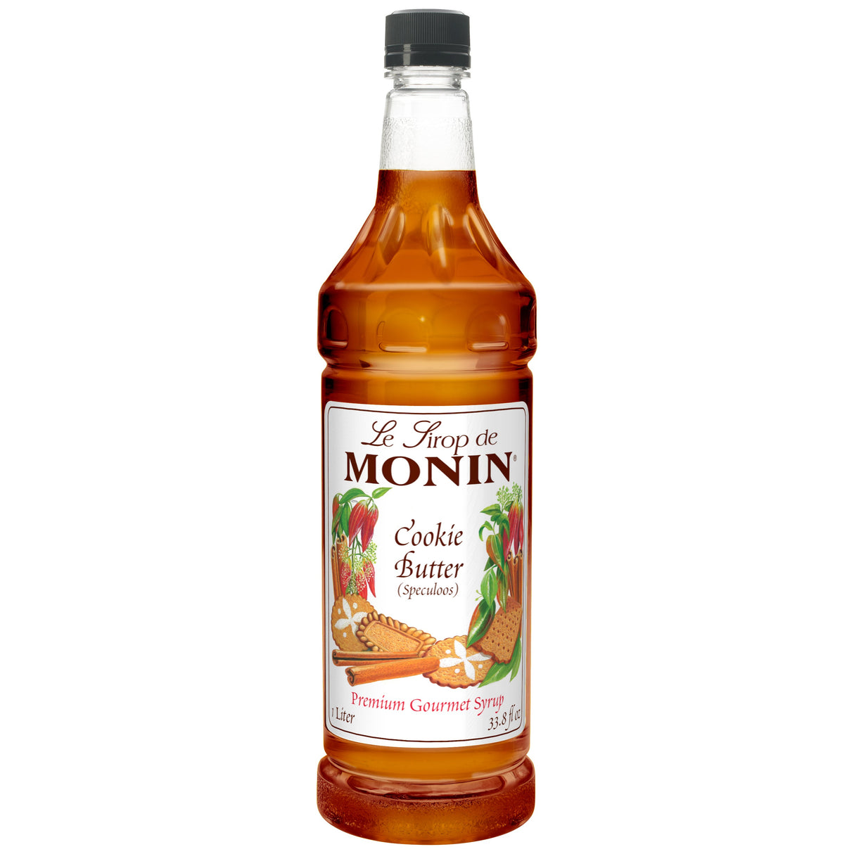 Beverage Syrup, Cookie Butter, Plastic,4 - 1 LITER