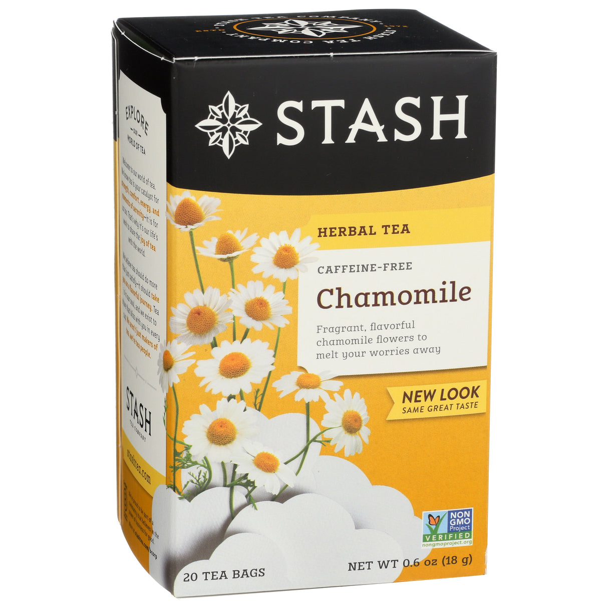 Herbal, Chamomile, Caffine-Free,6 - 20 COUNT