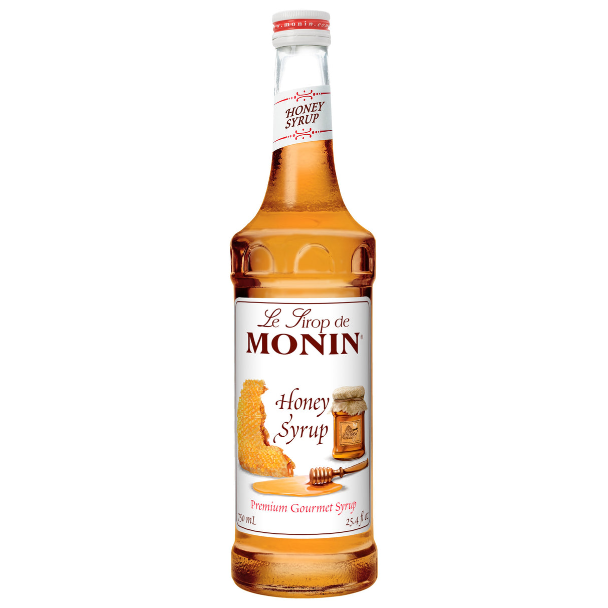 Beverage Syrup, Honey, Glass,12 - 750 ML