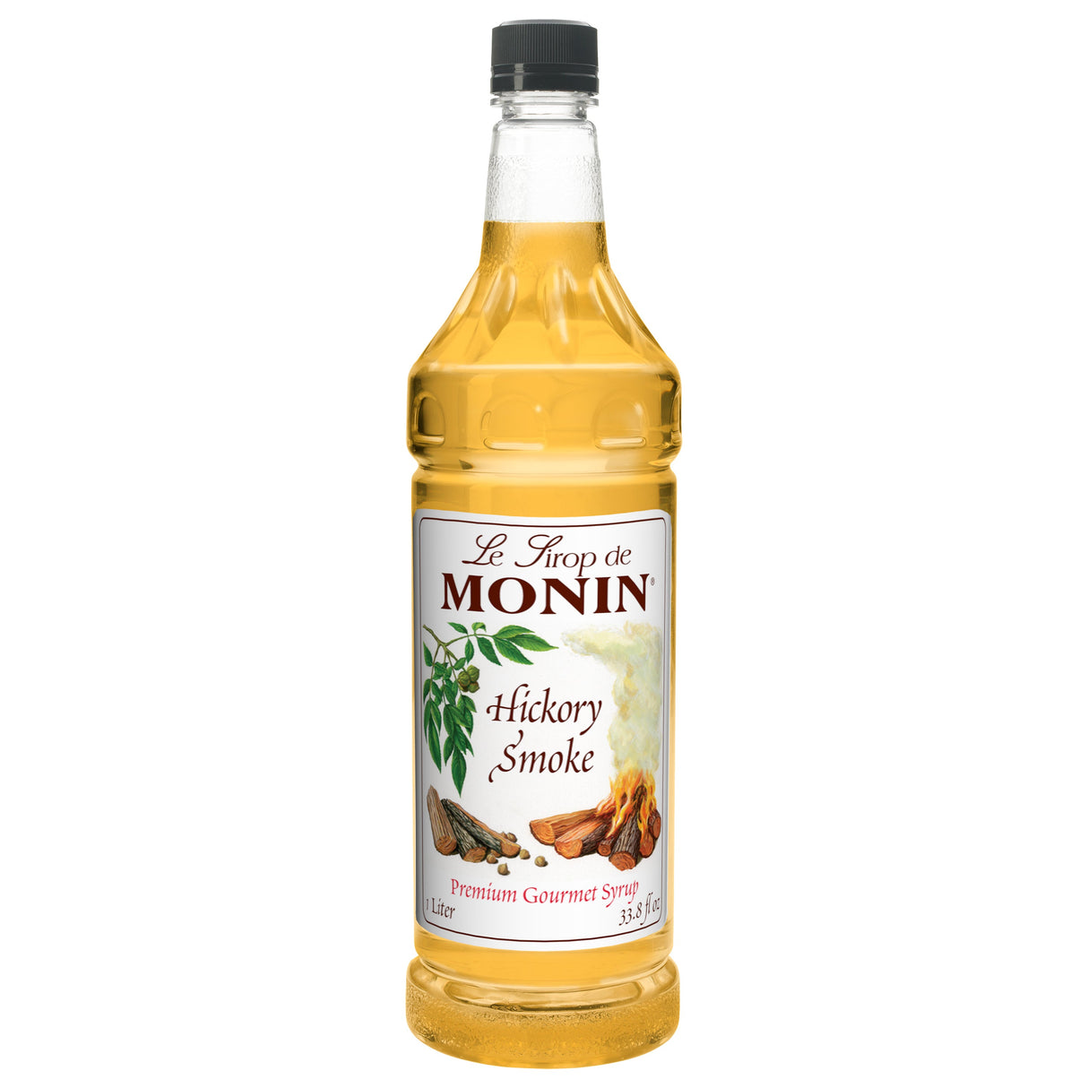 Beverage Syrup, Hickory Smoke, Plastic,4 - 1 LITER