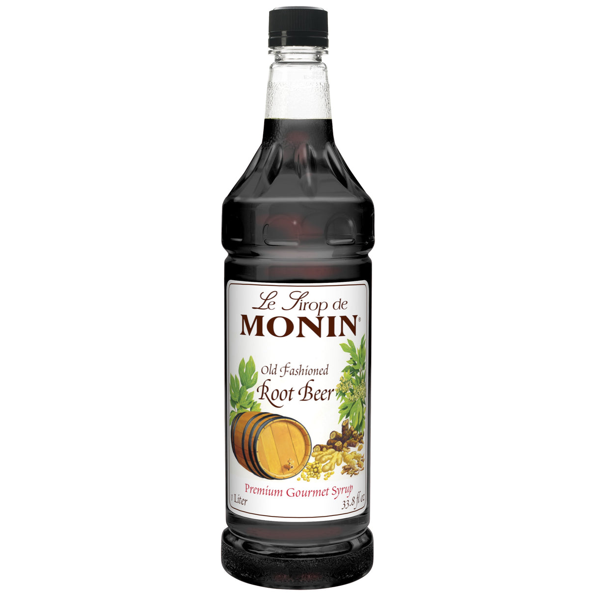 Beverage Syrup, Old Fashioned Root Beer, Plastic,4 - 1 LITER