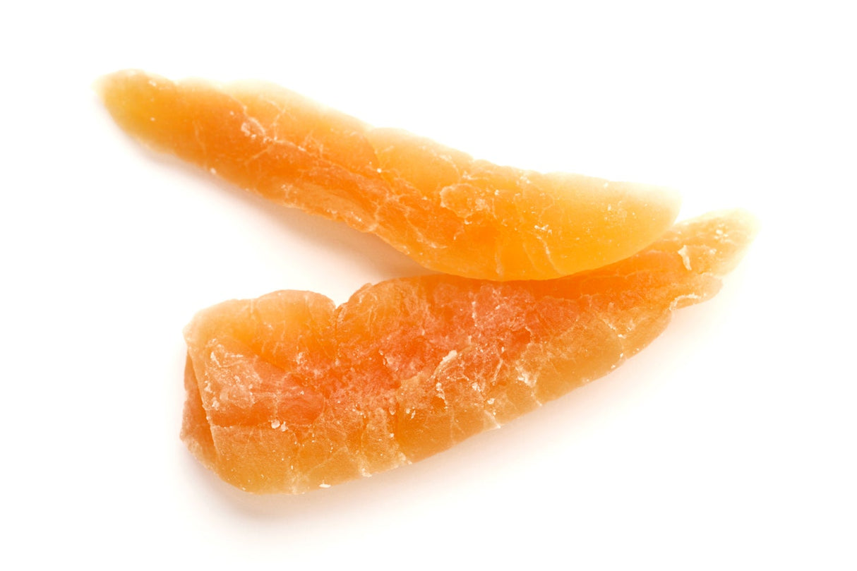 Cantaloupe, Sliced, Sweetened, Dried,1 - 5 POUND