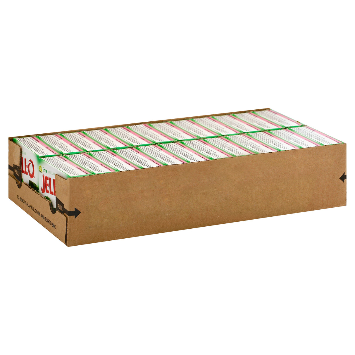 Gelatin Mix, Lime, Shelf-Stable,24 - 3 OUNCE