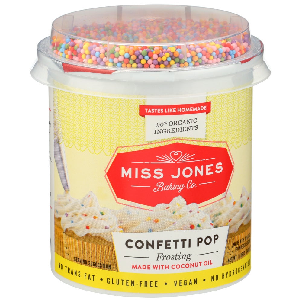 Frosting, Confetti Pop, Made with Coconut Oils,6 - 11.98 OUNCE
