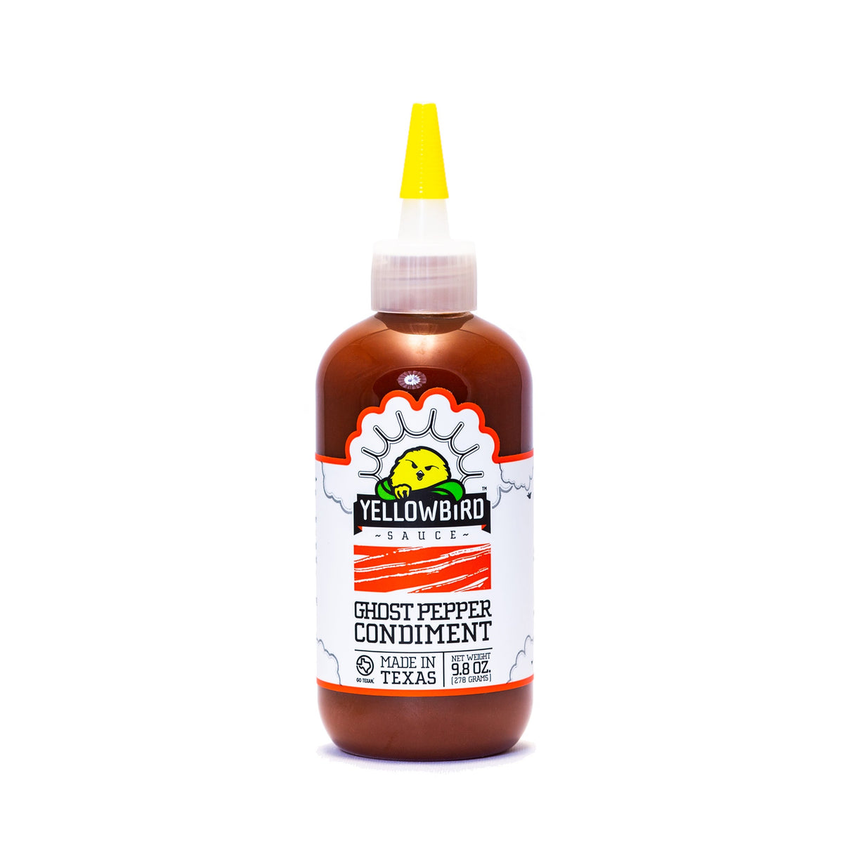 Sauce, Ghost Pepper, Squeeze Bottle,6 - 9.8 OUNCE