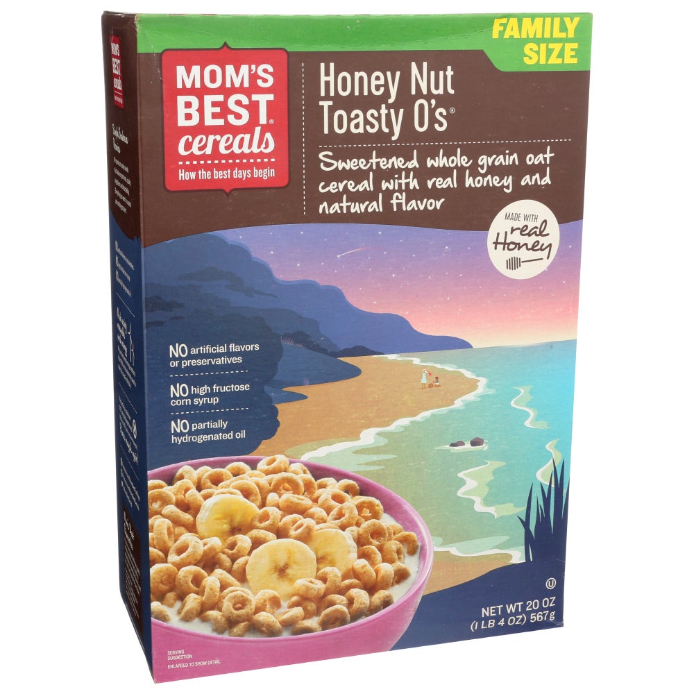 Cereal, Honey Nut, Toasty O's,10 - 20 OUNCE
