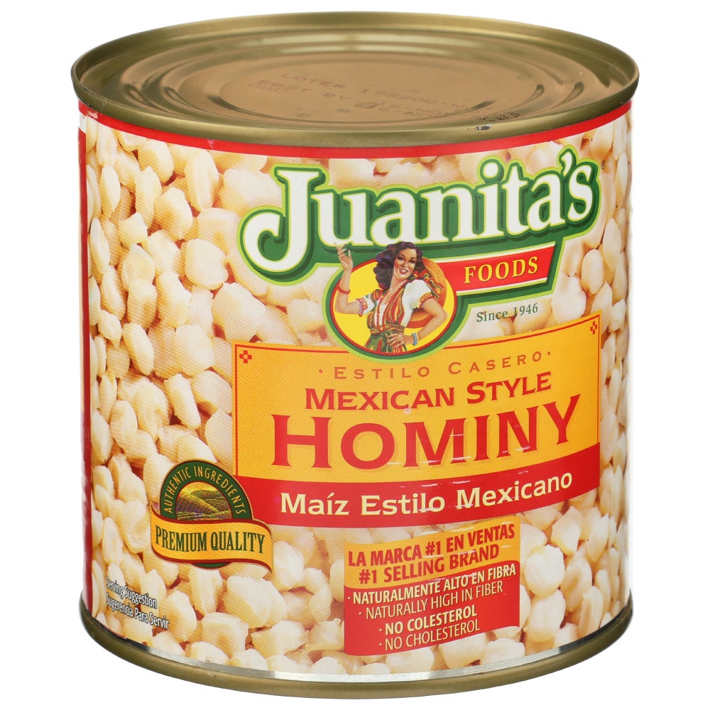 Hominy, Mexican Style,12 - 25 OUNCE