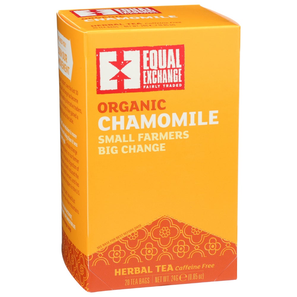 Tea, Chamomile, Caffeine Free, Individually Wrapped with String,6 - 20 COUNT