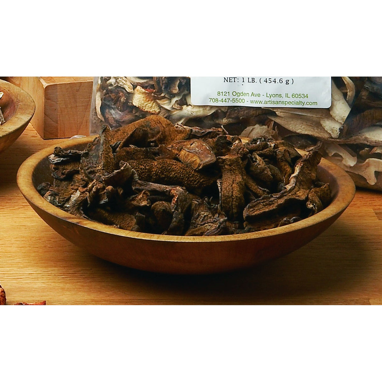 Mushrooms, Porcini, Sliced, Dried,1 - 1 POUND