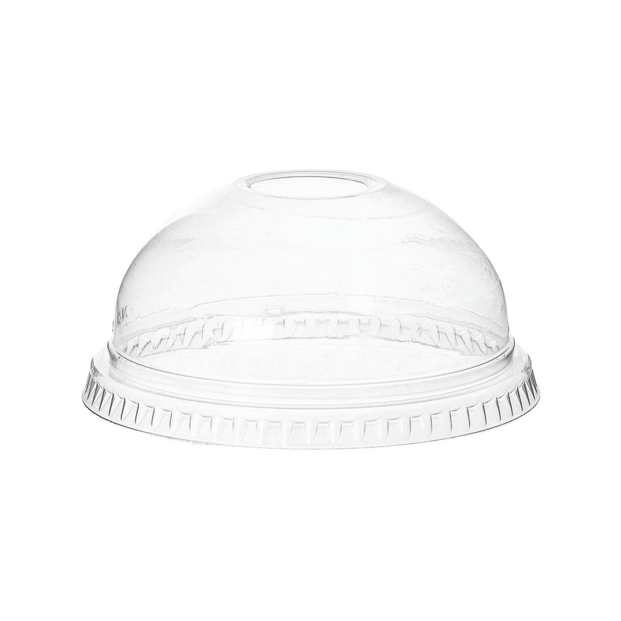 Lids, Dome, Plastic, Clear, PLA, Fits 8 Ounce Containers, Renewable & Compostable,20 - 50 COUNT