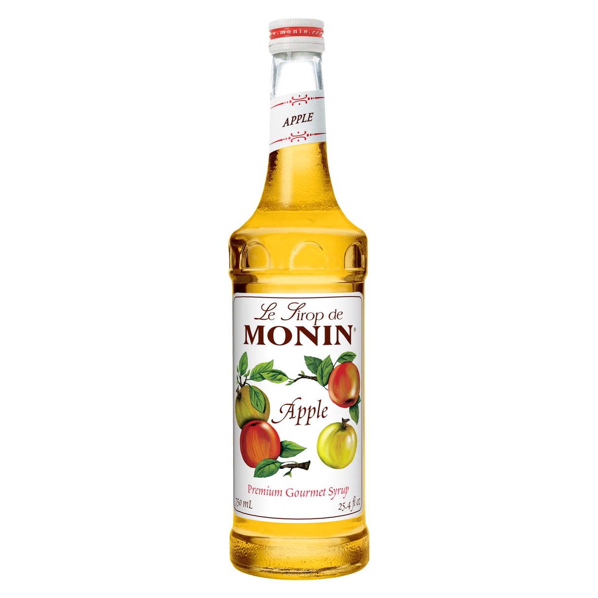 Beverage Syrup, Apple, Glass,12 - 750 ML