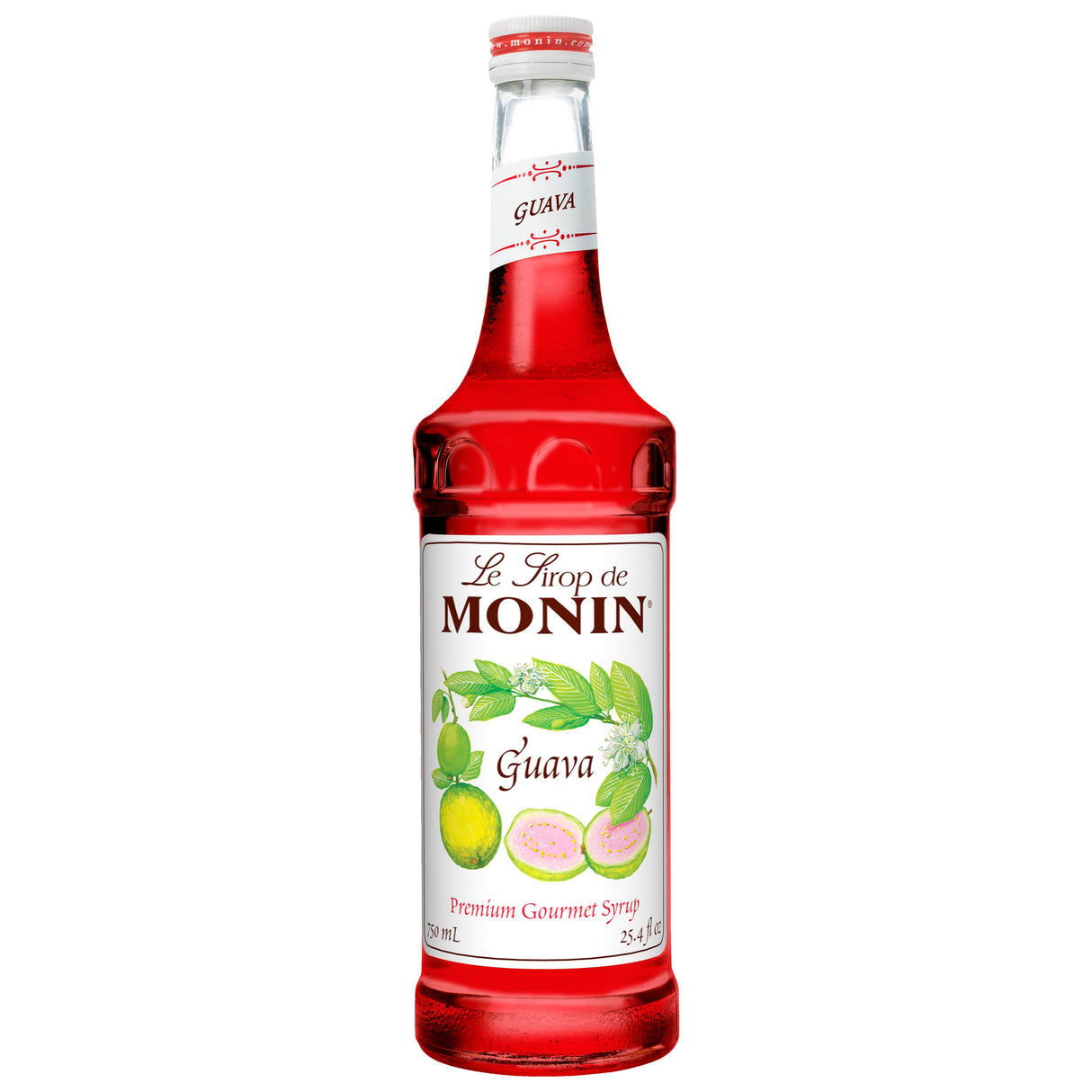 Beverage Syrup, Guava, Glass,12 - 750 ML