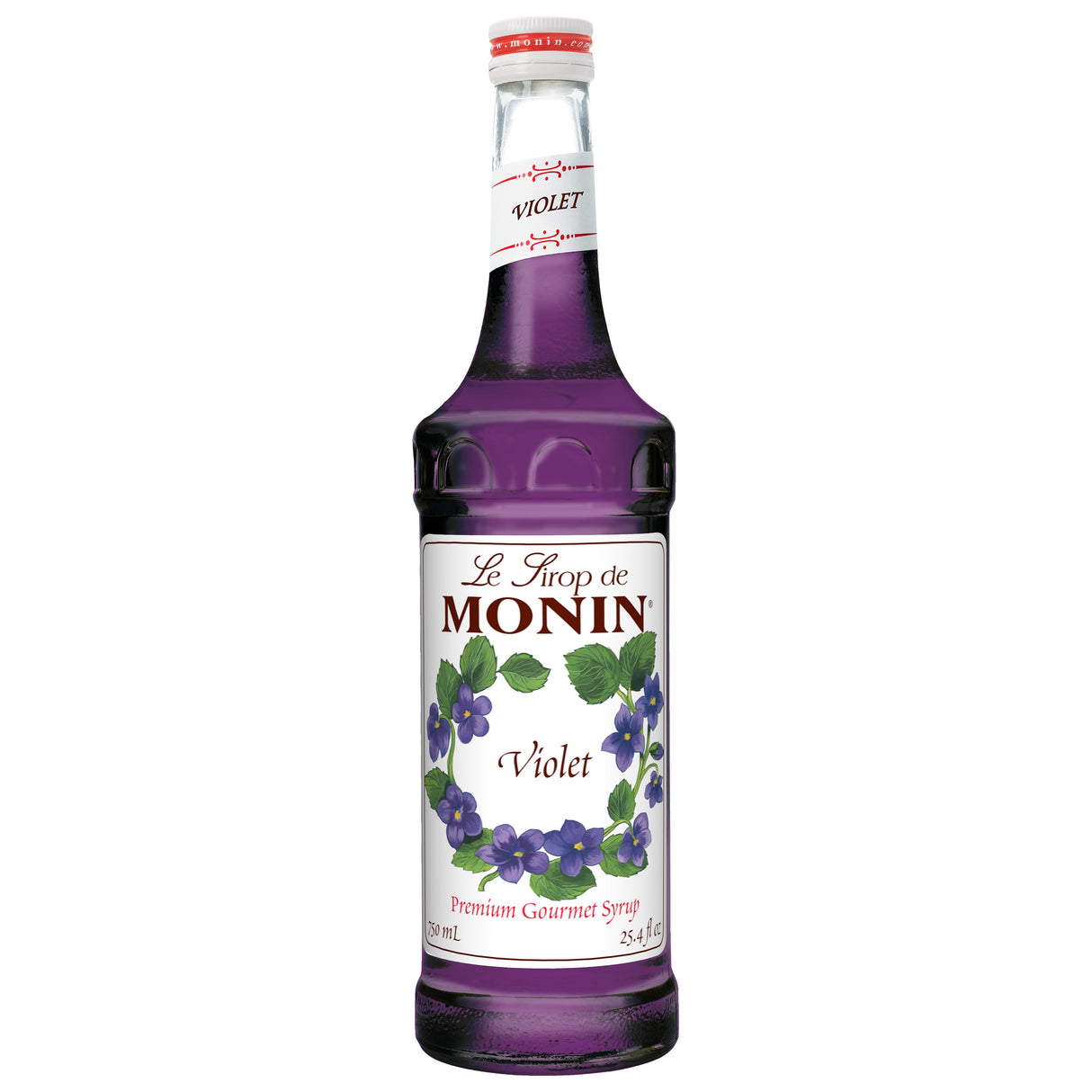 Beverage Syrup, Violet, Glass,12 - 750 ML