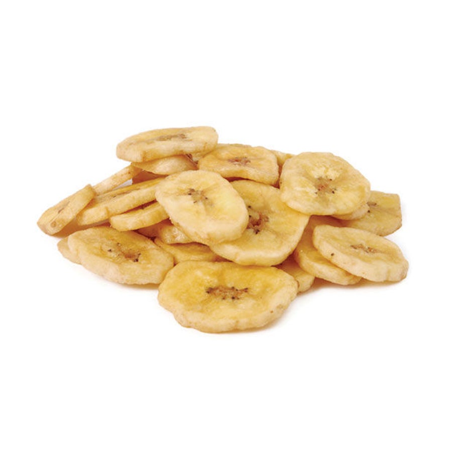 Banana Chips, Sliced, Sweetened, Dried, Bulk,2 - 2.5 POUND