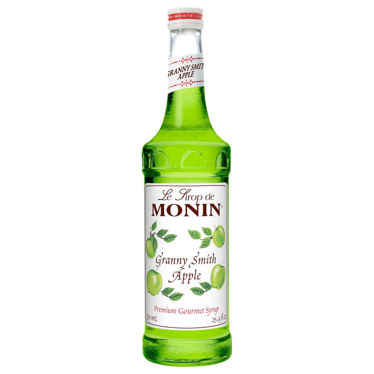 Beverage Syrup, Granny Smith Apple, Glass,12 - 750 ML