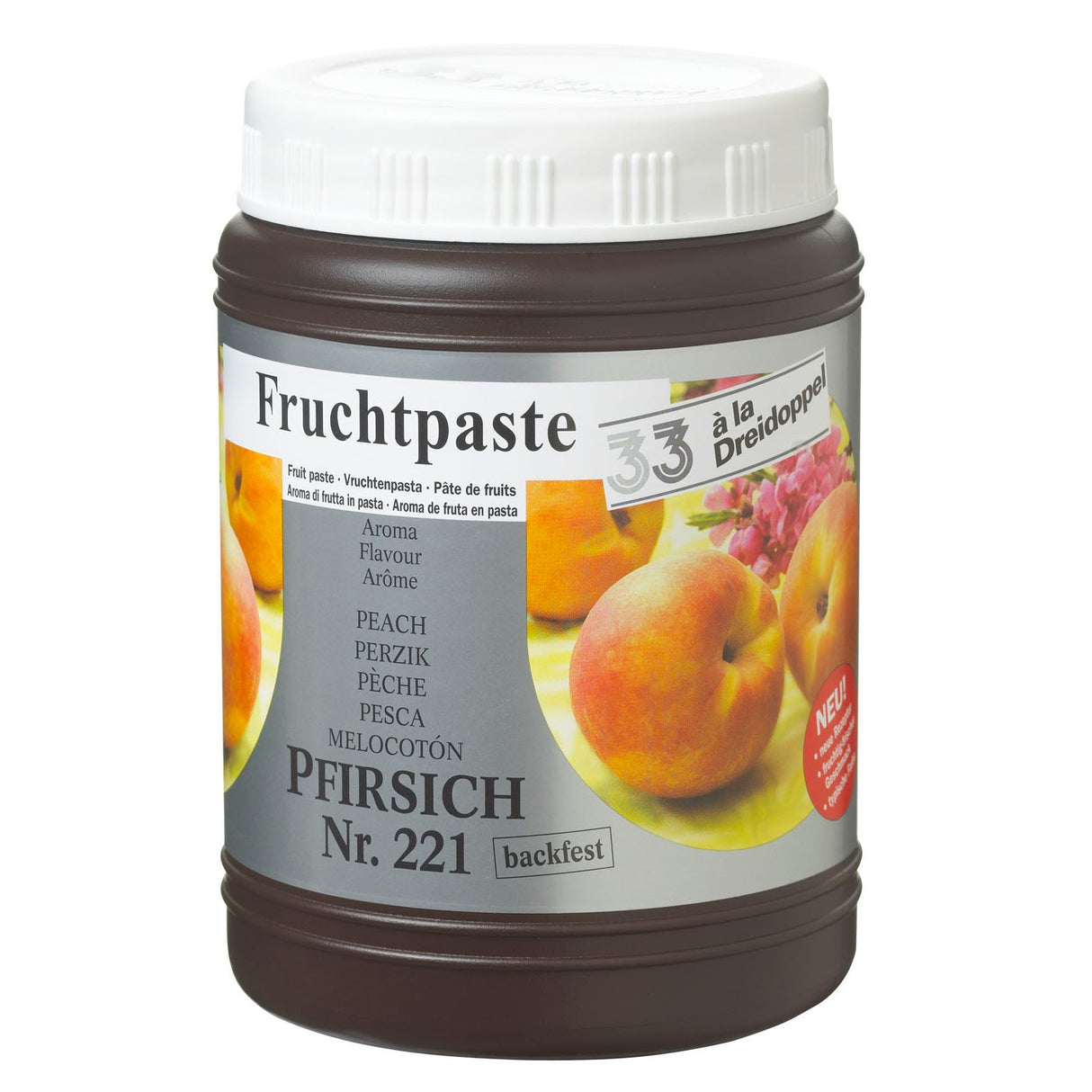 Peach Paste, Flavoring,1 - 2.2 POUND