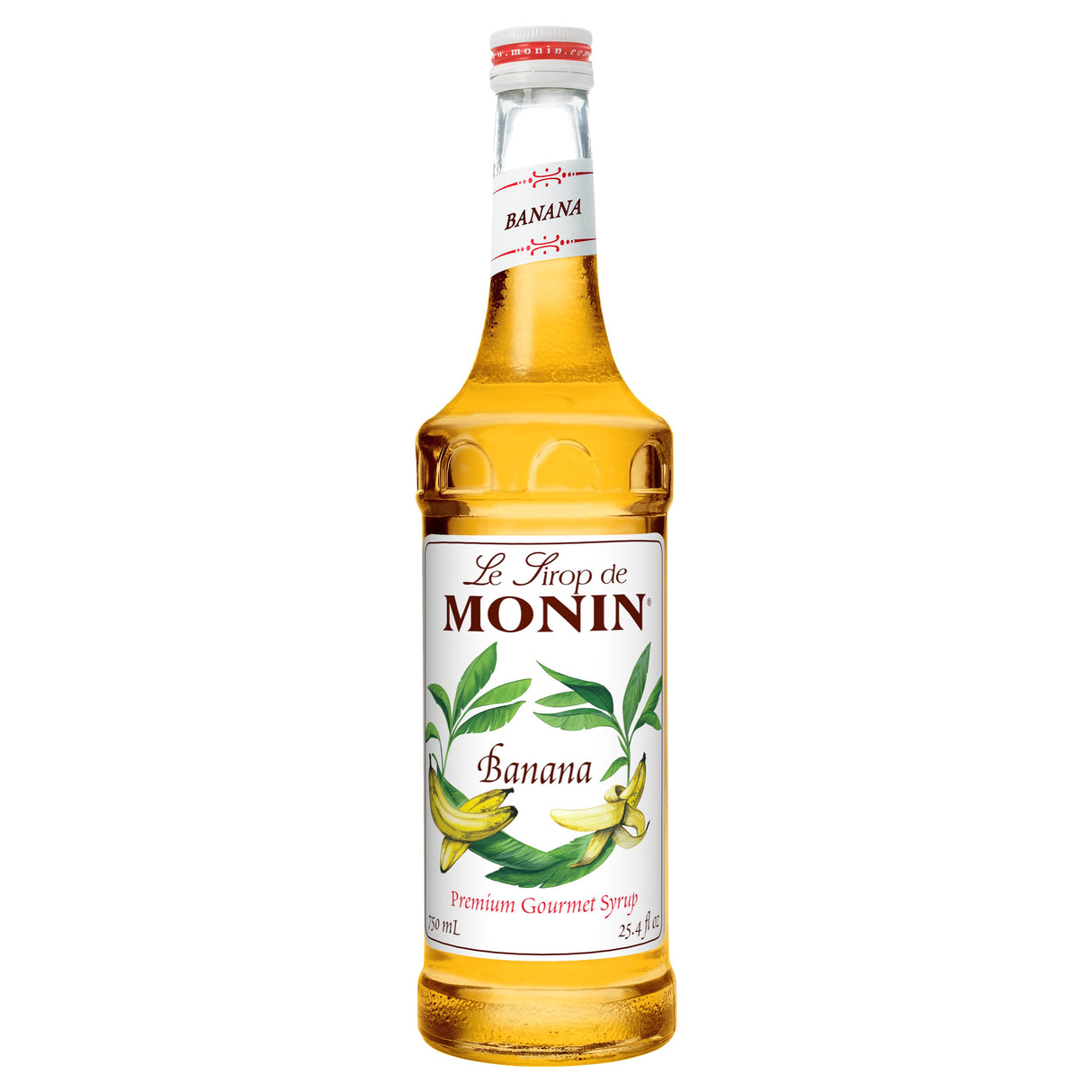 Beverage Syrup, Banana, Glass,12 - 750 ML