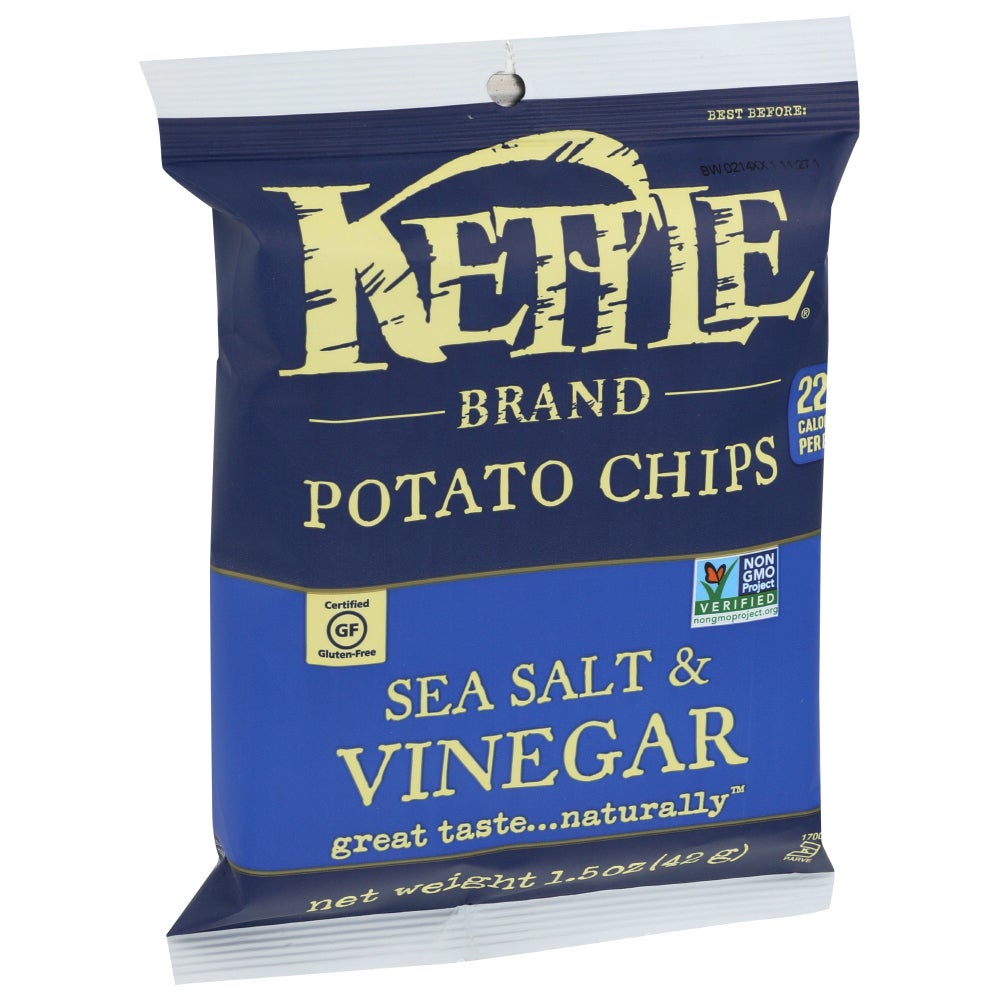 Chips, Potato, Sea Salt & Vinegar,24 - 1.5 OUNCE