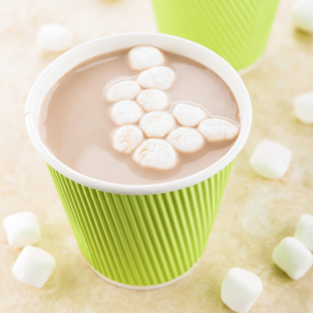 Cups, Hot, 8 Ounce, Paper, Eco Green, Ripple-Wall,1 - 500 COUNT