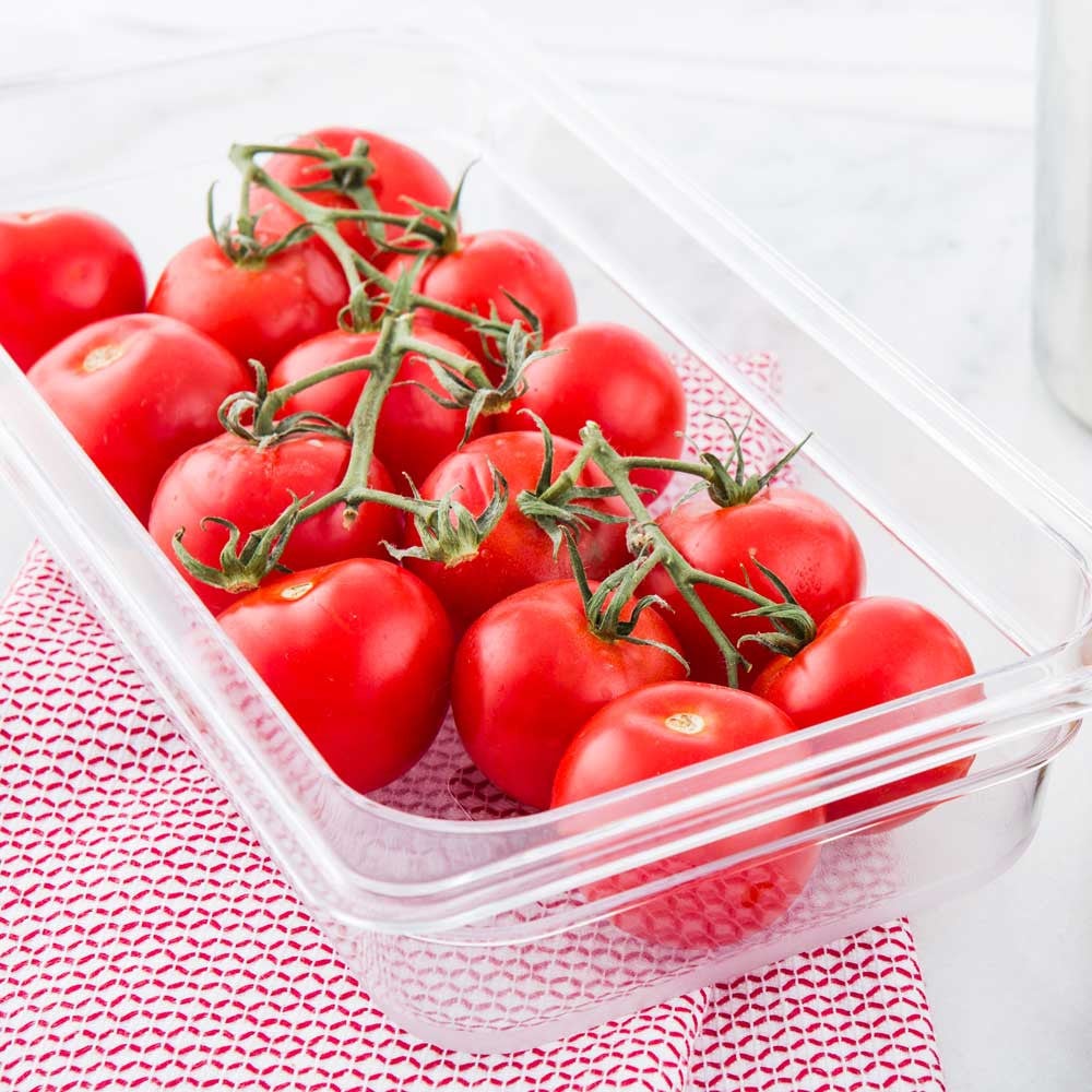 Container, Food, Third-Size 2.5 Inch Deep, Clear, Plastic,1 - 1 COUNT