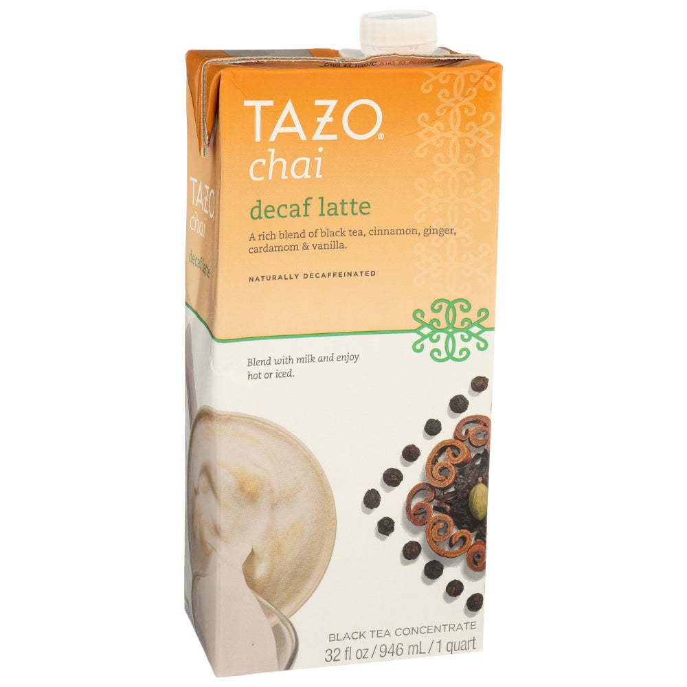 Tea Concentrate, Chai Latte Black, Decaffeinated,6 - 32 FLUID