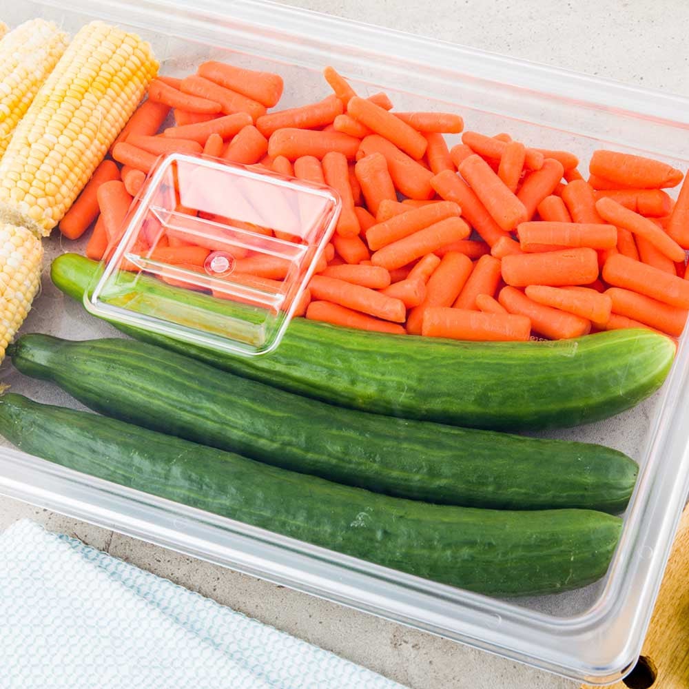 Lid, Clear, Plastic, for Full-Size Food Container,1 - 1 COUNT