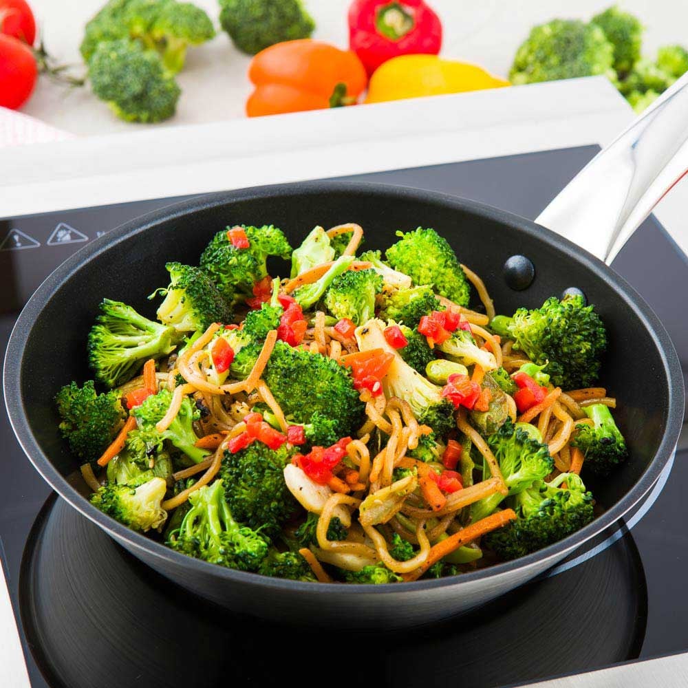 Pan, Fry, Nonstick, Stainless Steel, Induction Ready, 8 Linear Inch,1 - 1 COUNT