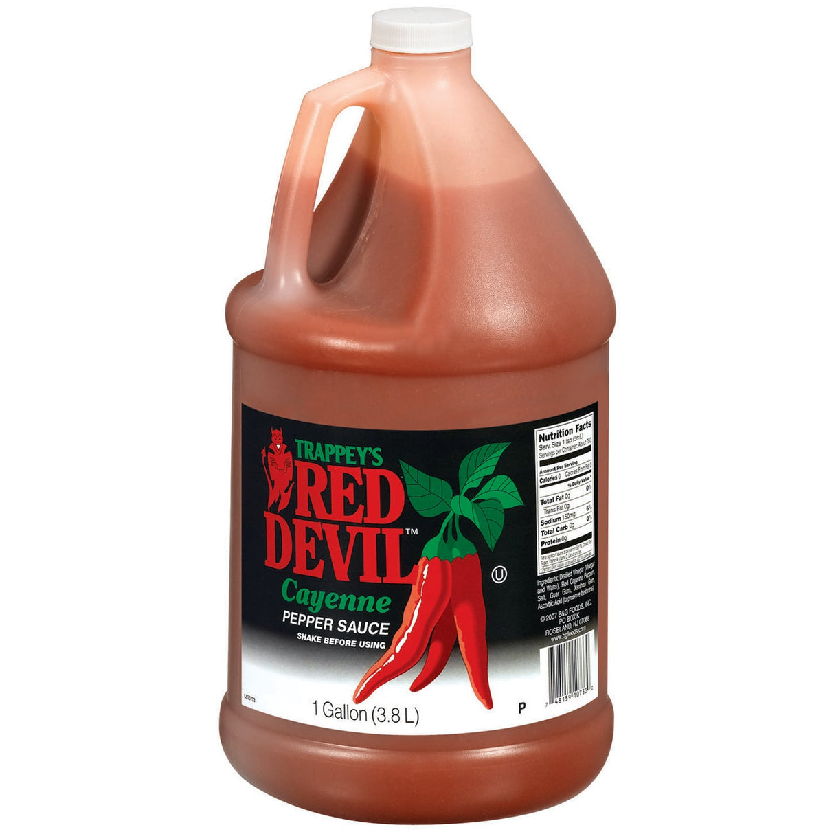 Sauce, Pepper, Red Devil, Cayenne,4 - 1 GALLON