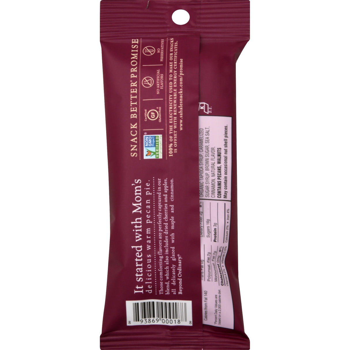 Pecans, Maple Glazed, Single-Serve,18 - 1.5 OUNCE