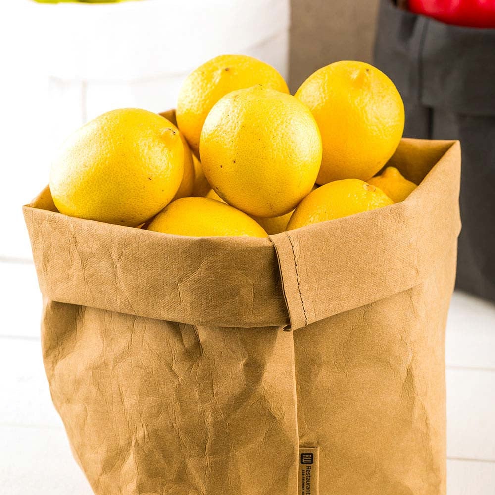 Bag, Washable, 6.3 x 9.8 Inch, Paper, Kraft,1 - 1 COUNT