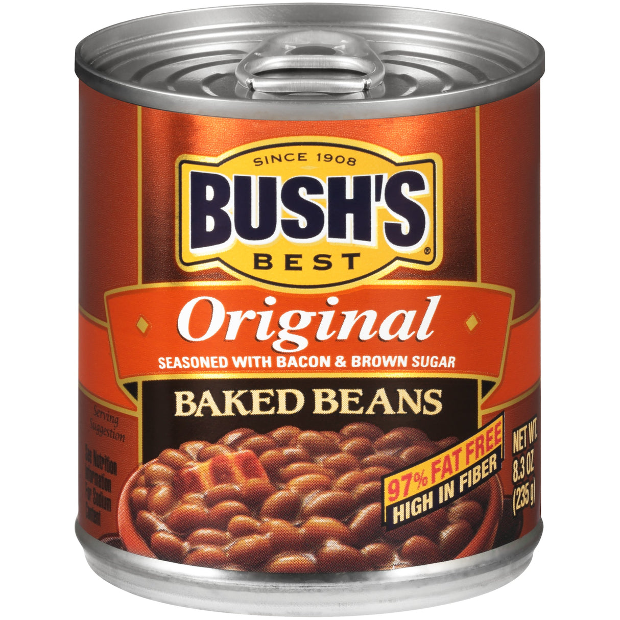 Beans, Baked, Original, Shelf-Stable,12 - 8.3 OUNCE