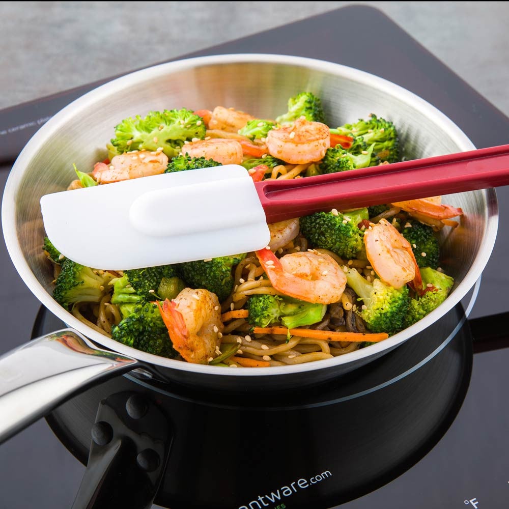 Spatula, High-Heat, 10 Inch, Rubber, 10 Linear Inch,1 - 1 COUNT