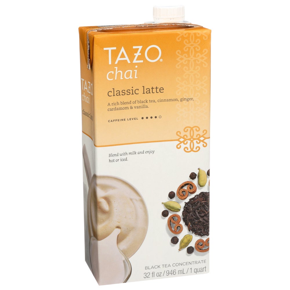 Tea Concentrate, Chai Latte Black,6 - 32 FLUID