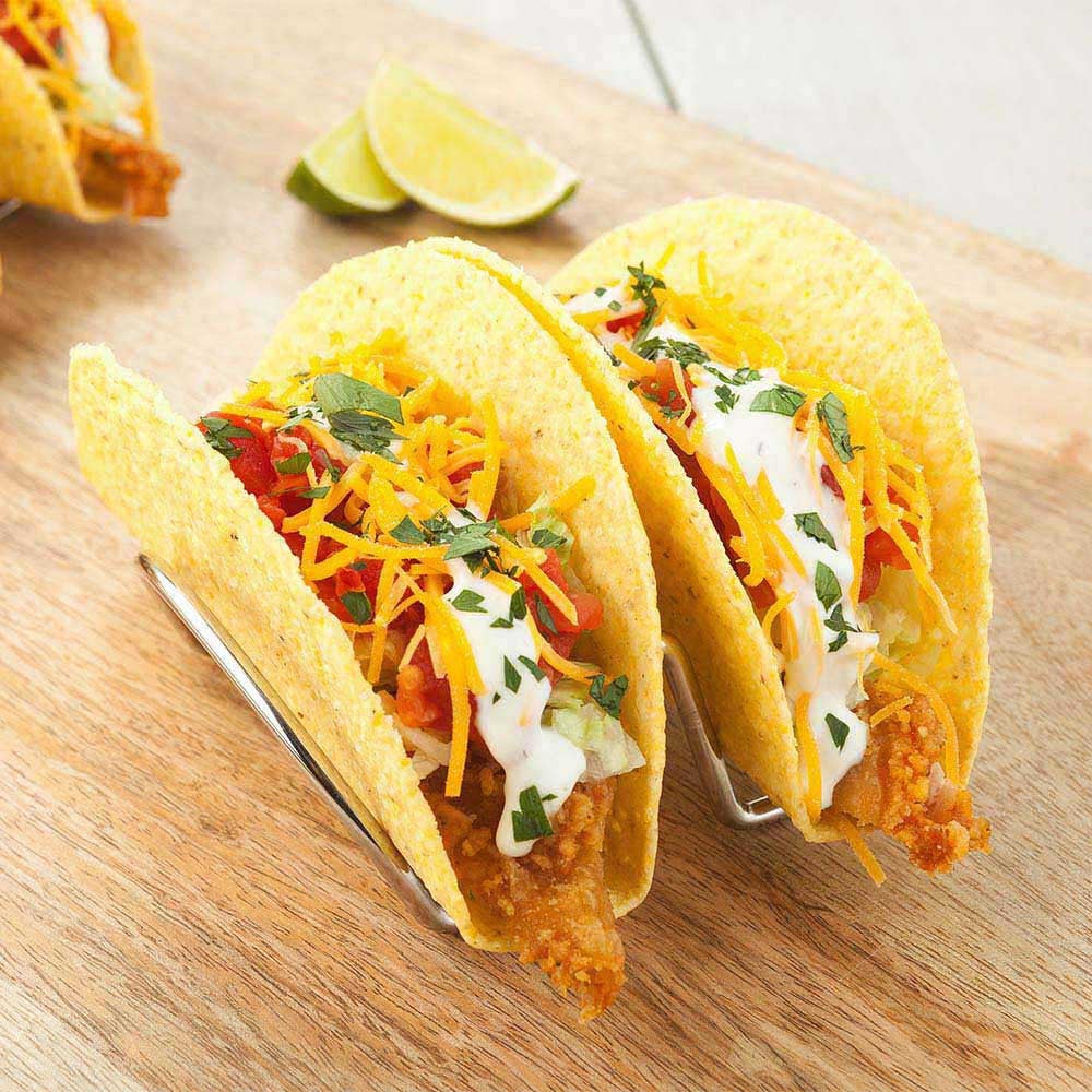 Rack, Taco, 4.2 x 3.3 x 1.5 Inch, Stainless Steel, 4.2 Linear Inch,1 - 1 COUNT