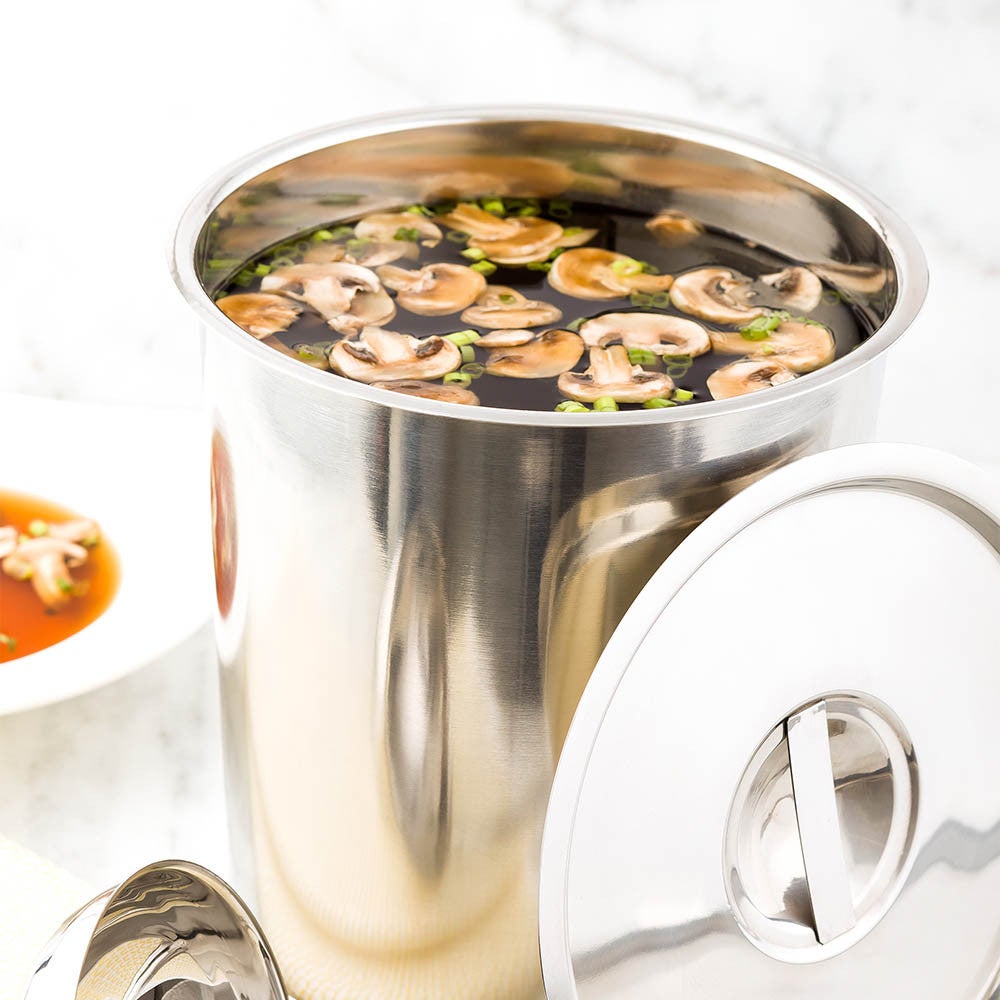 Pan, Bain Marie, 8.25 Quart, Stainless Steel, 8.25 Ounce,1 - 1 COUNT