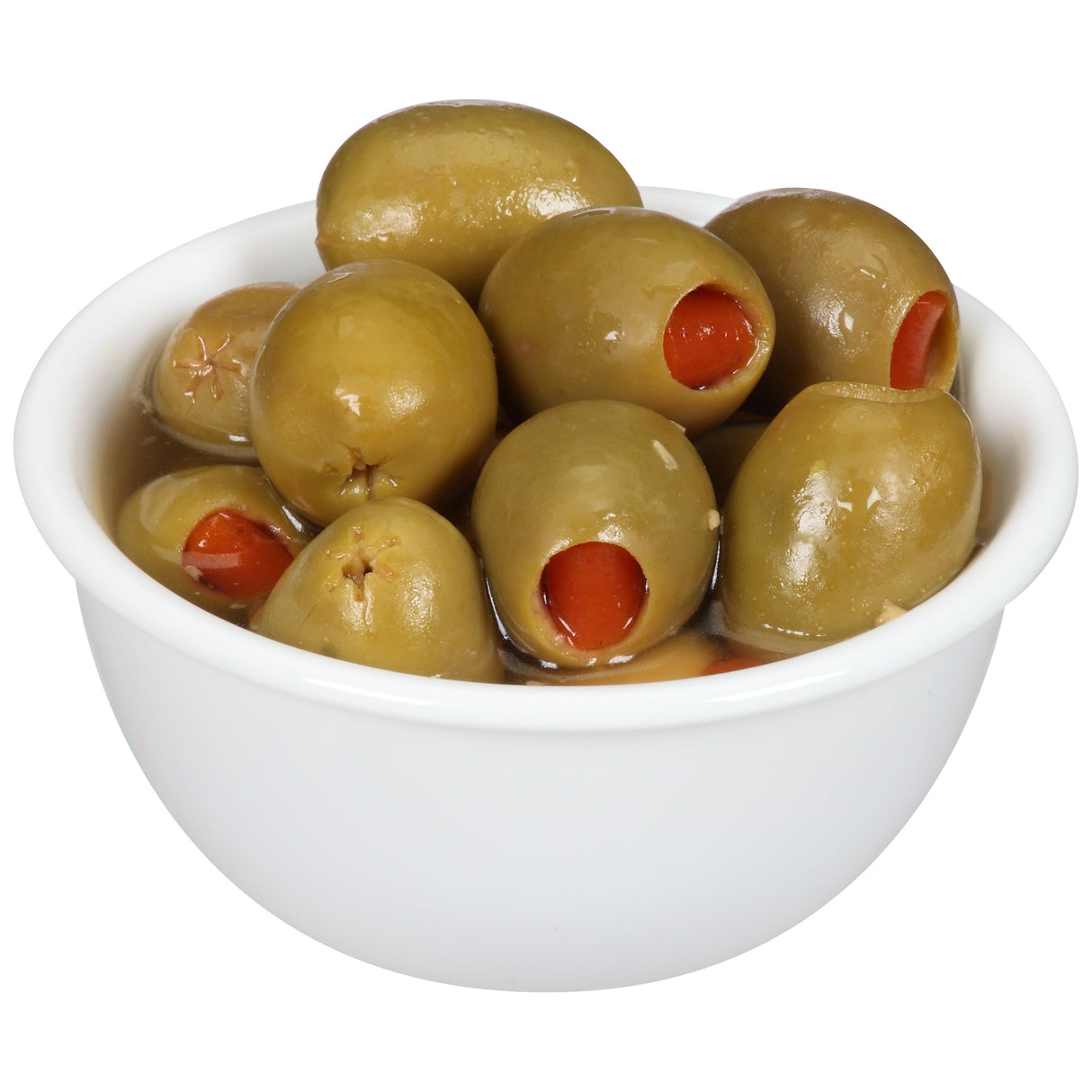 Olives, Green, Spanish Queen, Stuffed with Pimento,4 - 84 OUNCE