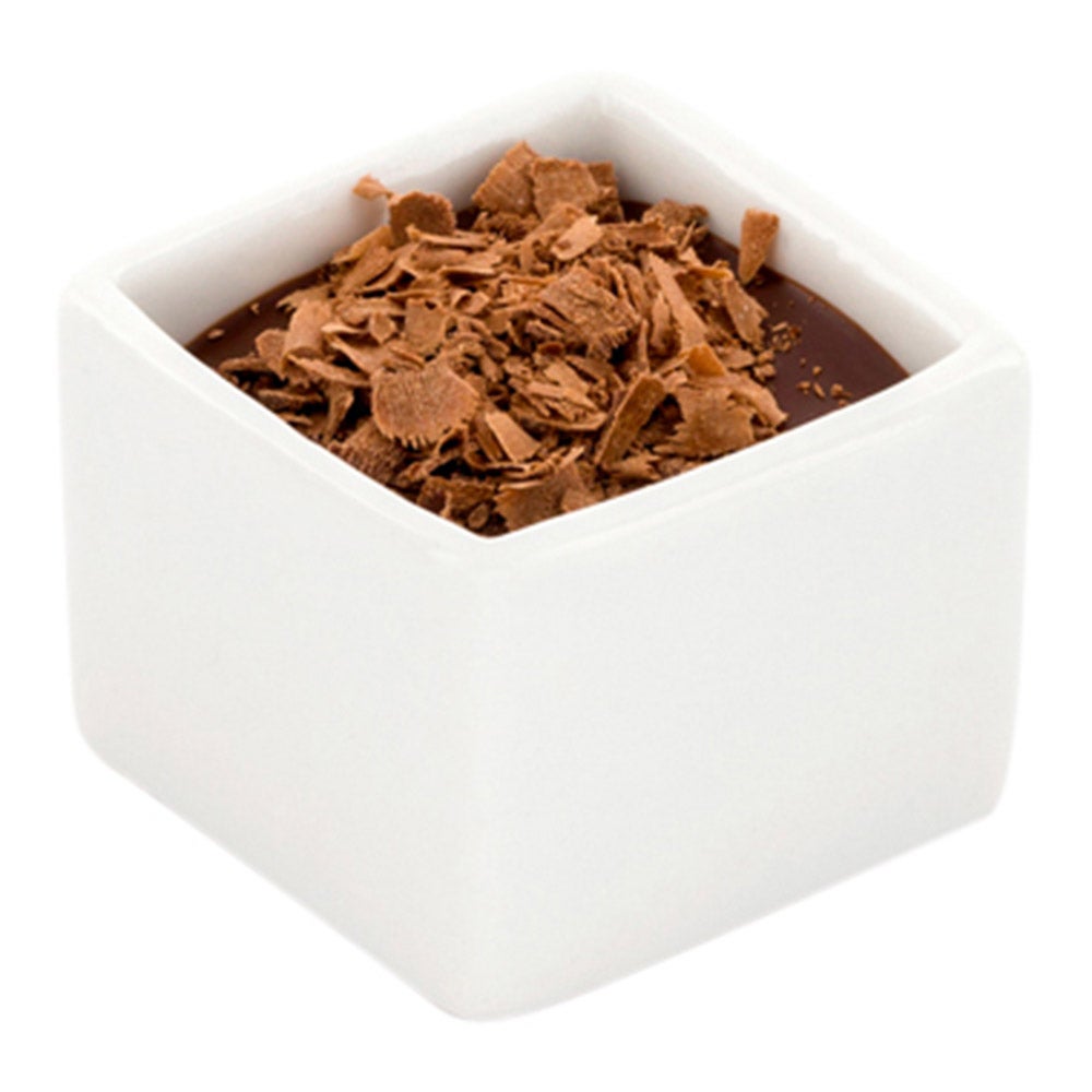 Dishes, Mini Quadrato, 1 Ounce, Square, White, Porcelain, 1 Ounce,10 - 1 EACH