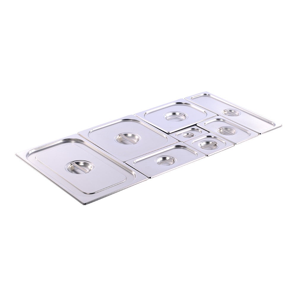 Cover, Stainless Steel, for Quarter-Size Steam Table Pan,1 - 1 COUNT