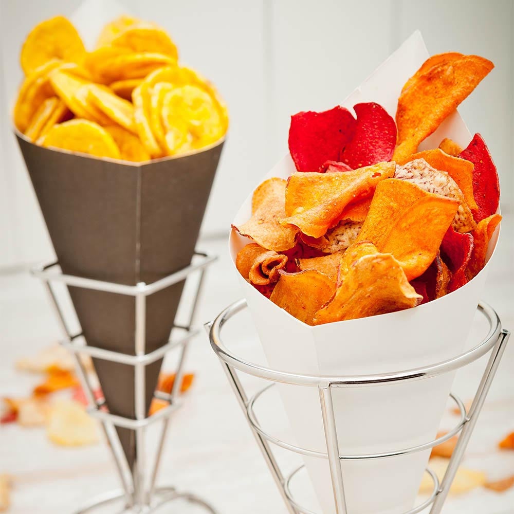 Cone, Appetizer, 4.3 x 5.9 Inch, Stainless Steel, 4.3 Linear Inch,1 - 1 COUNT