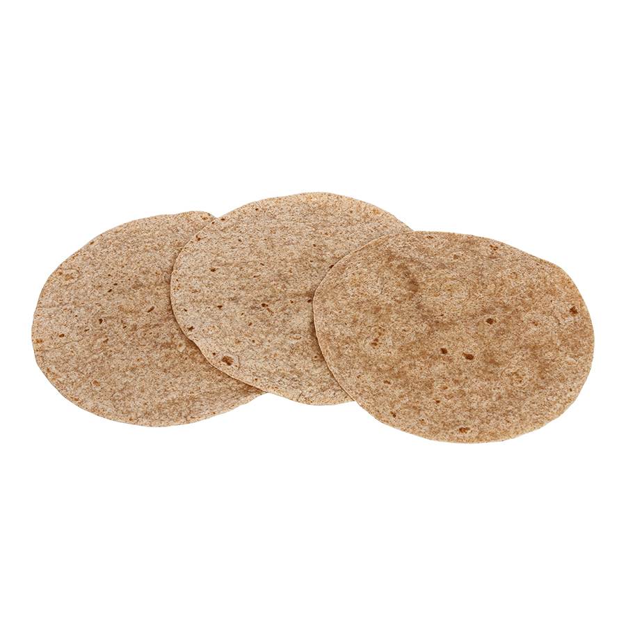 Tortillas, Flour, 8 Inch, Whole Wheat, Shelf Stable, 8 Linear Inch,24 - 12 COUNT